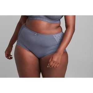 Lane Bryant Cotton Full Brief Panty / Ditsy Fields Toadstool